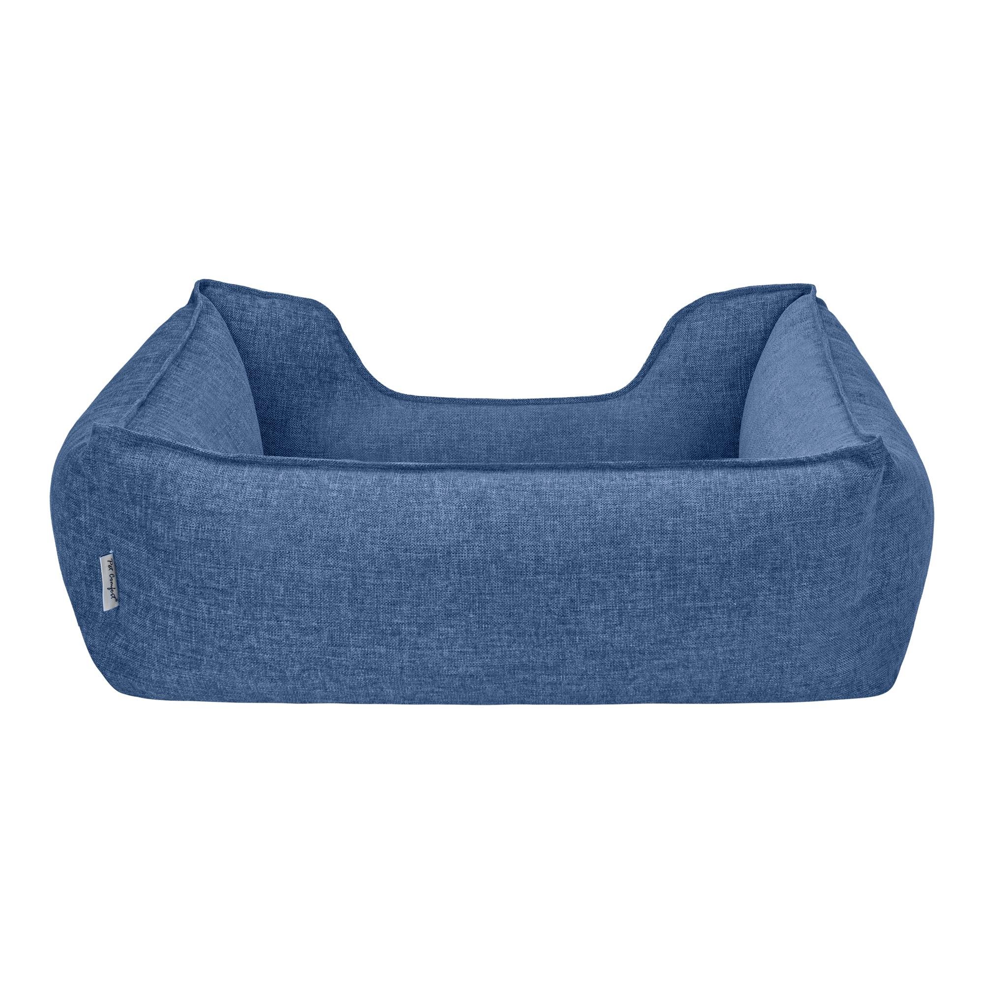 Pet Comfort Alpha  Mavi Köpek Yatağı M 80x65cm