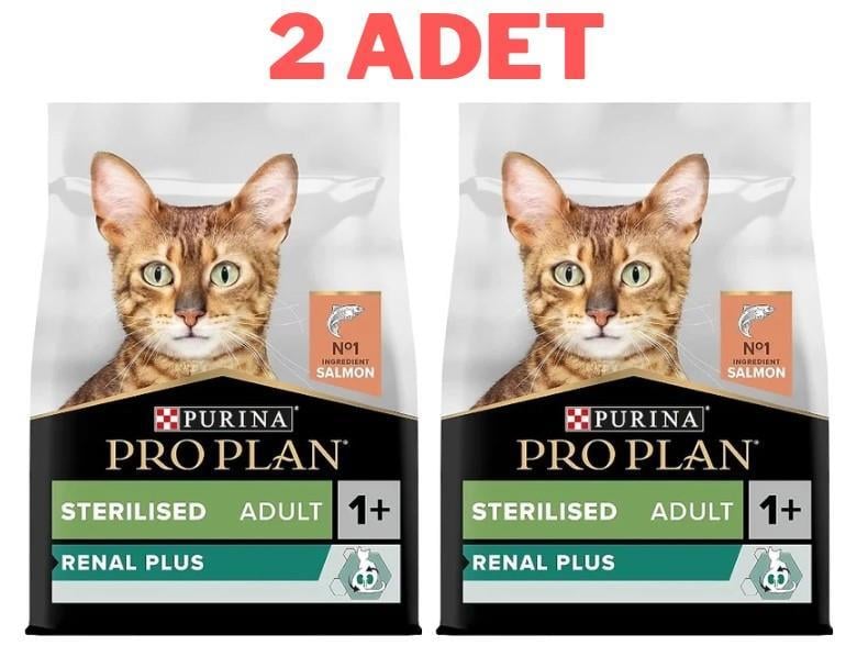 Pro Plan Kısırlaştırılmış Somonlu Yetişkin Kedi Maması 2x1,5 kg