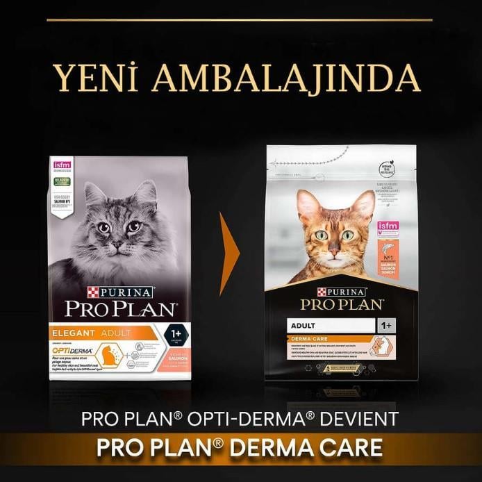 Pro Plan Elegant Optiderma Somonlu Yetişkin Kedi Maması 1,5 Kg