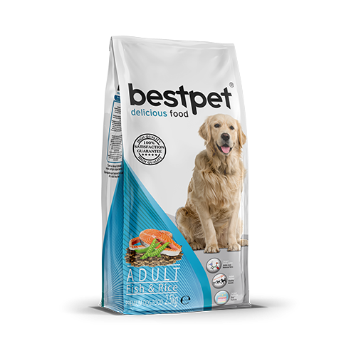 Bestpet Yetişkin Köpekler İçin, Balık Etli Ve Pirinçli Kuru Mama 15 kg