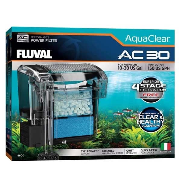 Fluval AC30 Askı Filtre 38-114 Lh (Yeni Model)
