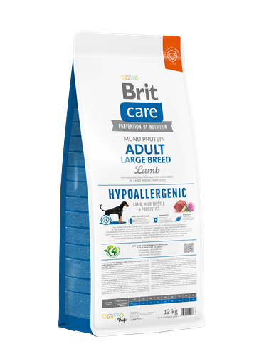 Brit Care Yetişkin Köpekler İçin, Tek Proteinli, Hipoalerjenik, Kuzu Etli Kuru Mama 12 kg