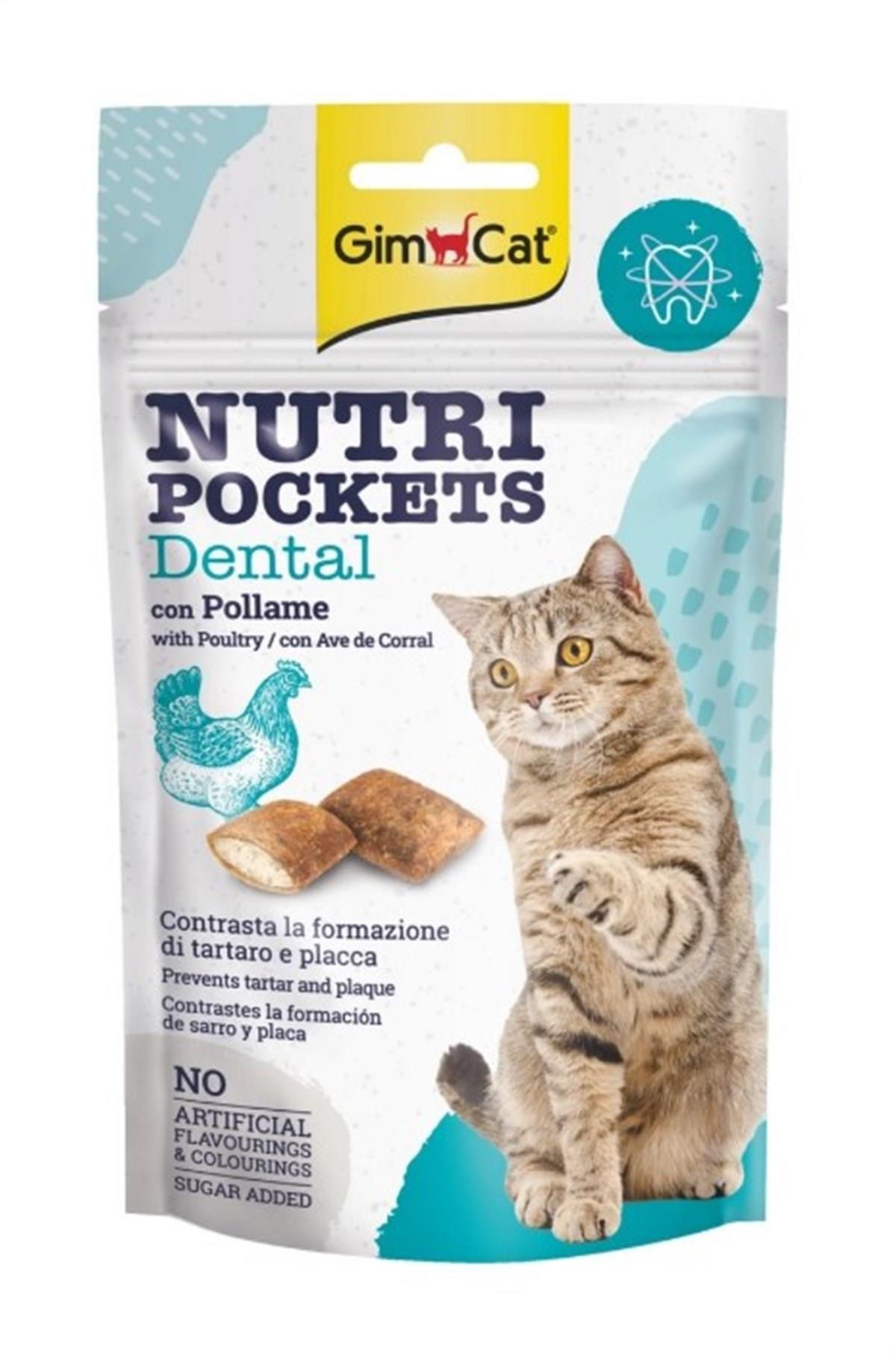 Gimcat Nutripockets Dental Kedi Ödülü 60 Gr