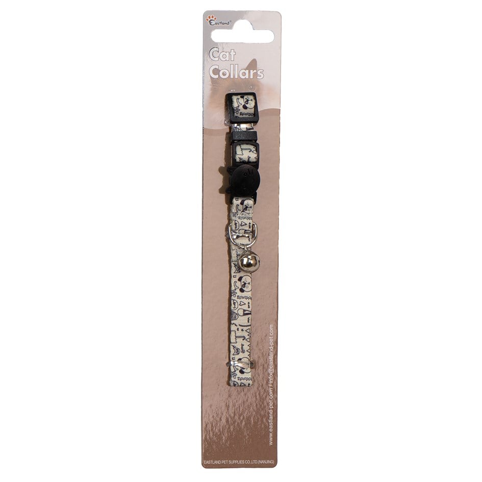 Eastland Klipsli Panda Baskılı Kedi Tasması 22-30c