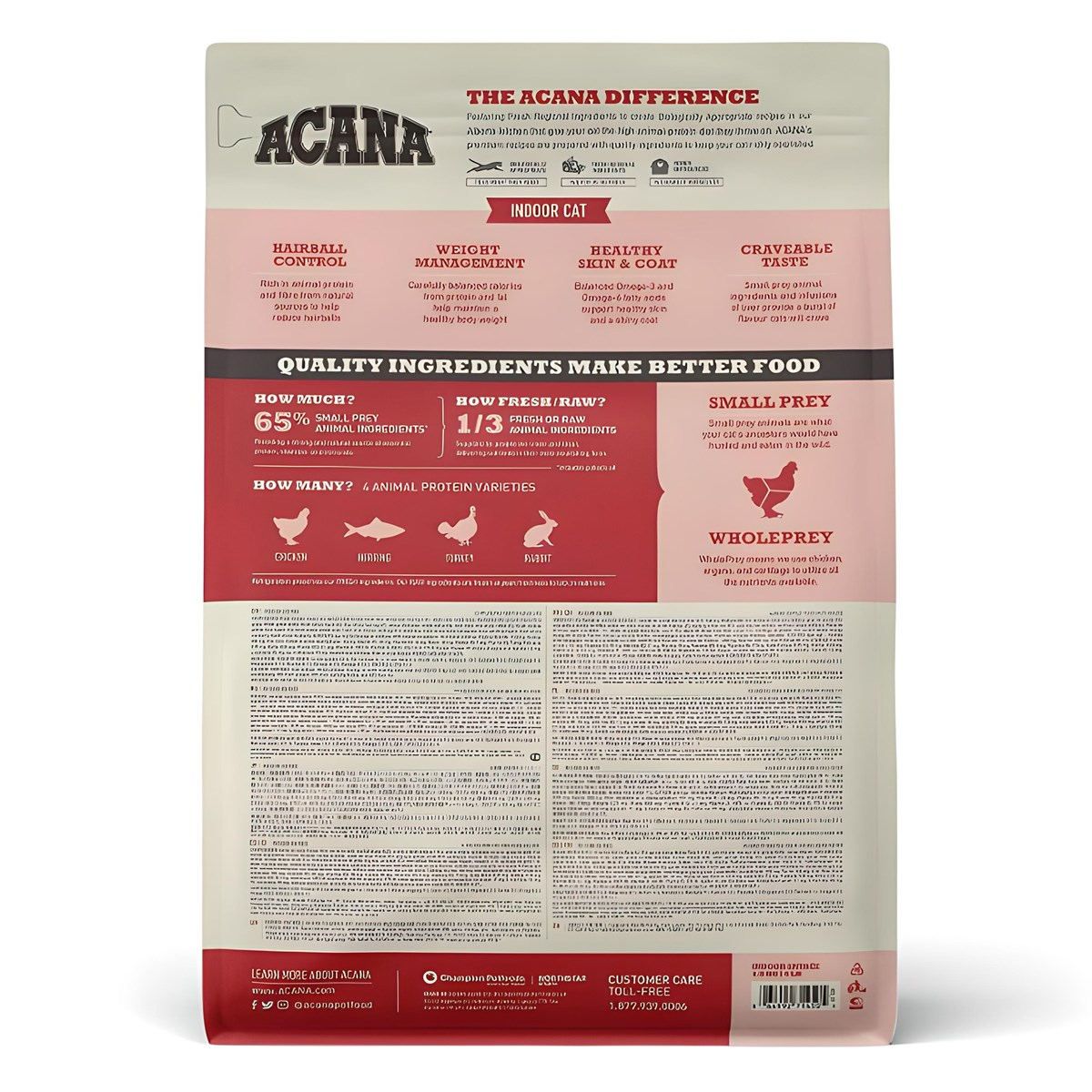 Acana Indoor Entree Sterilised Yetişkin Kedi Maması 1,8 Kg