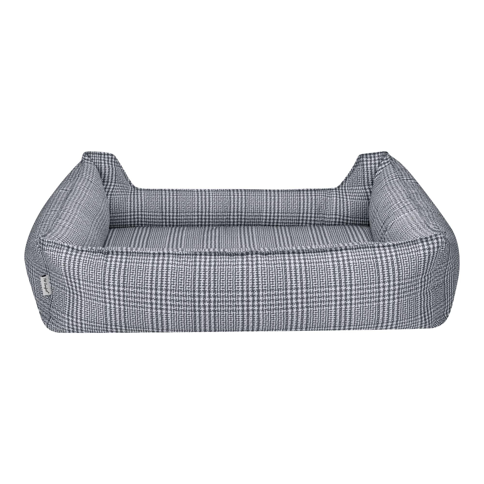 Pet Comfort Delta  Mavi Kareli Köpek Yatağı L 105x80cm