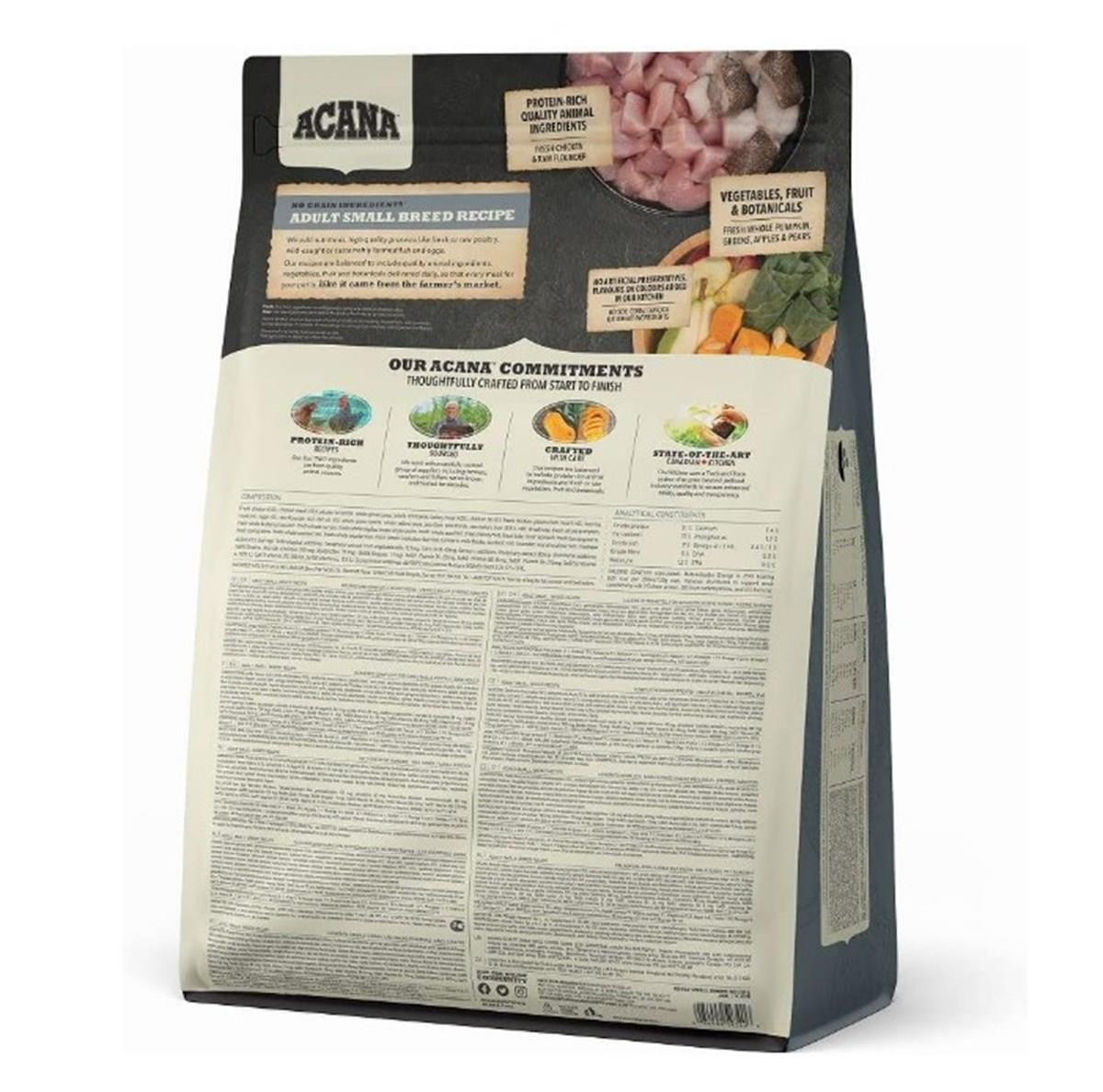 Acana Heritage Adult Small Breed Köpek Maması 2 Kg