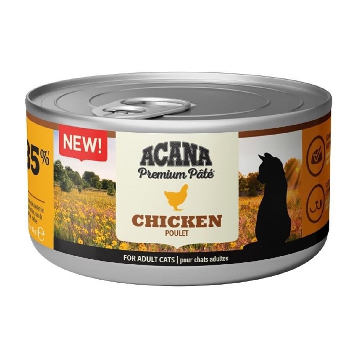Acana Tavuklu Kedi Konservesi 85 Gr