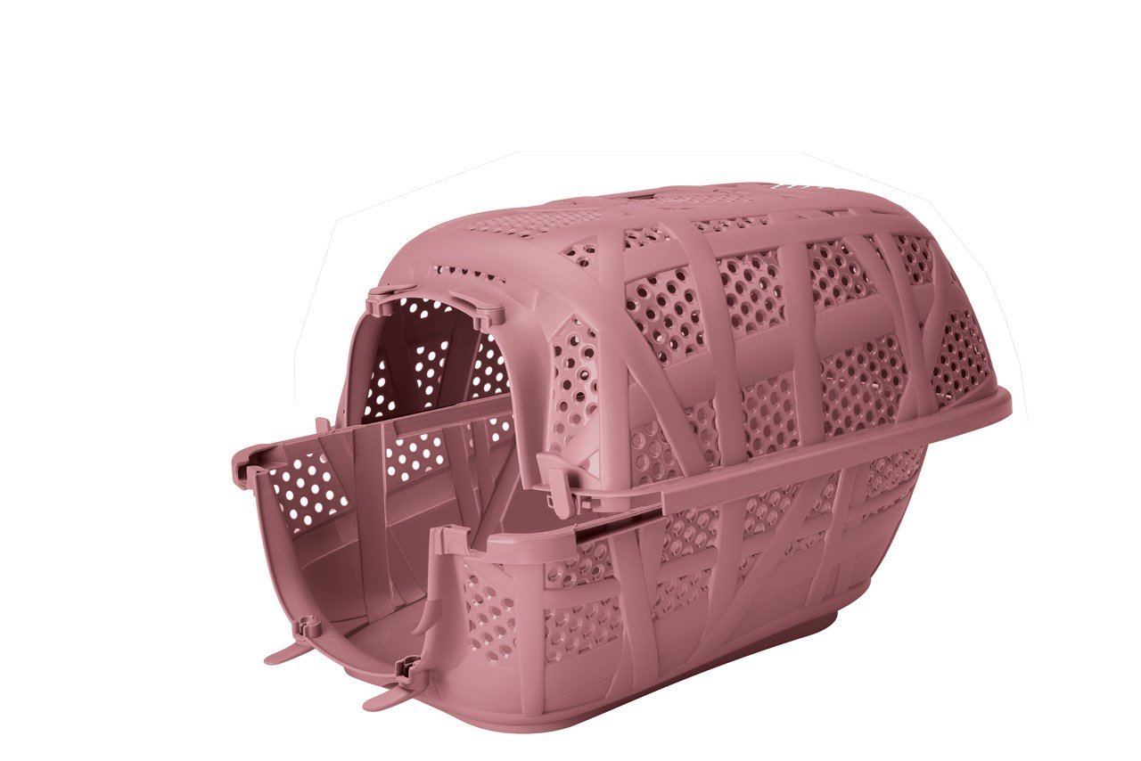 Imac Carry Sport Metal Kapılı Evcil Hayvan Taşıma Çantası Pembe 48,5x34x32cm