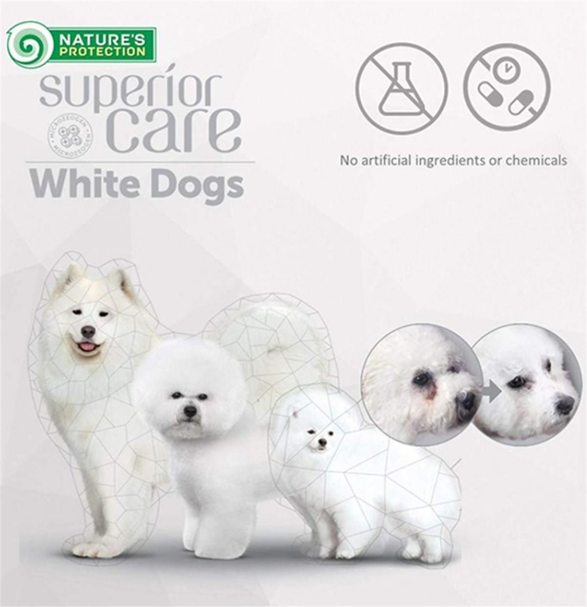 NP Superior Care White Dogs Yetişkin Kuzulu Köpek Maması 17 kg
