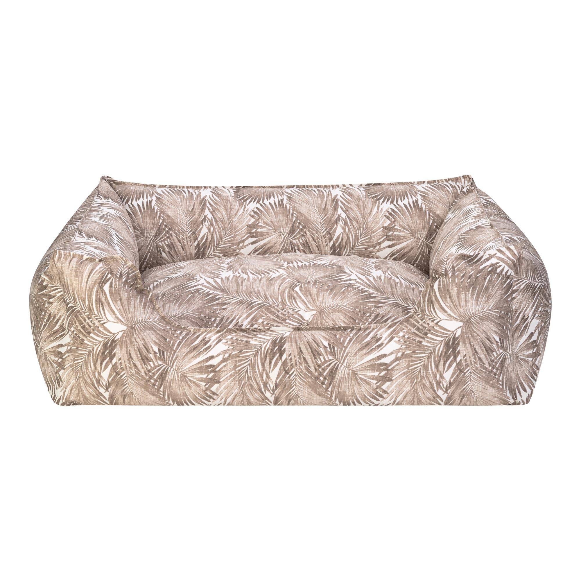 Pet Comfort Alpha  Açık Kahverengi-Beyaz Köpek Yatağı L 105x85cm