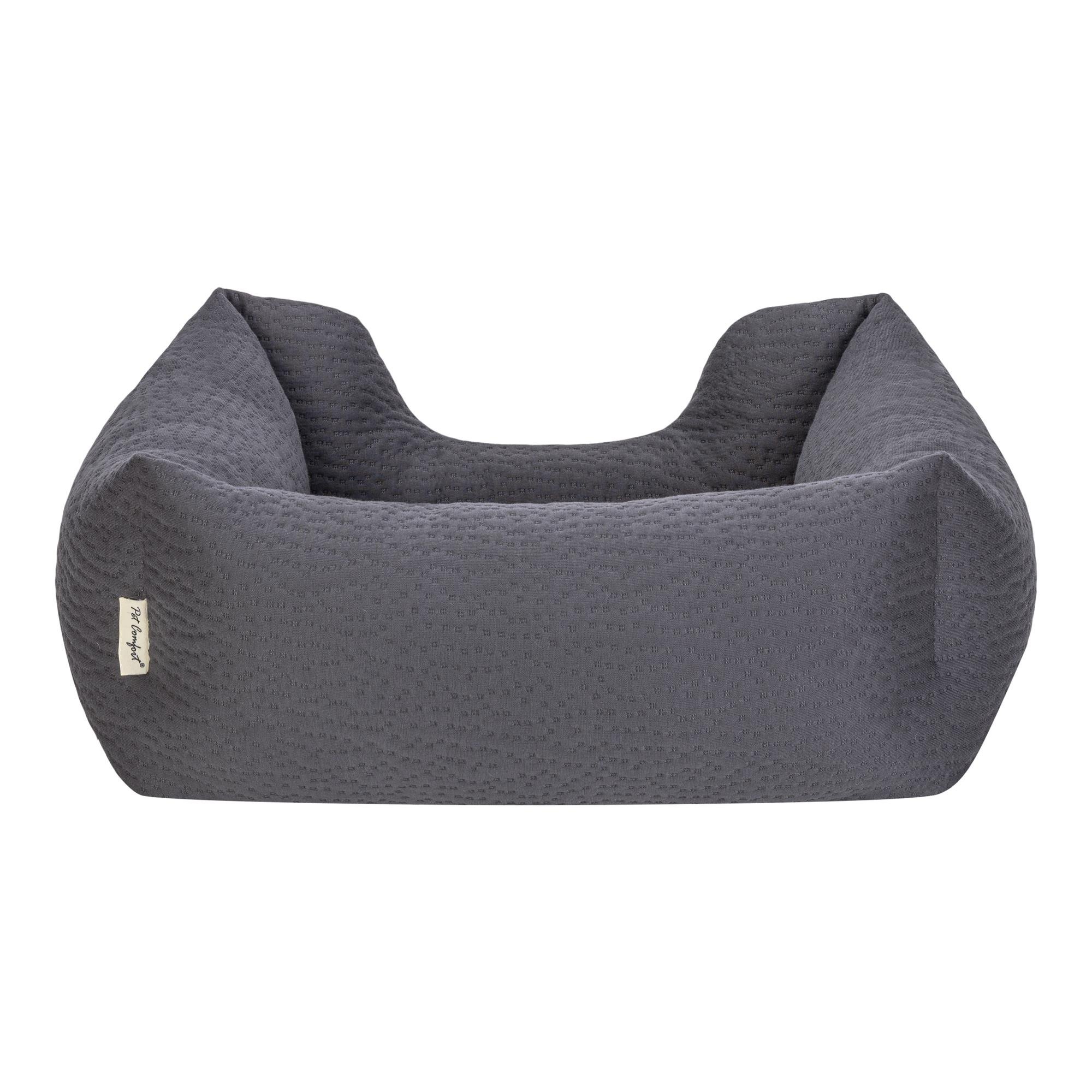 Pet Comfort Tango  Antrasit Kedi ve Köpek Ortopedik Yatağı S 60x50cm