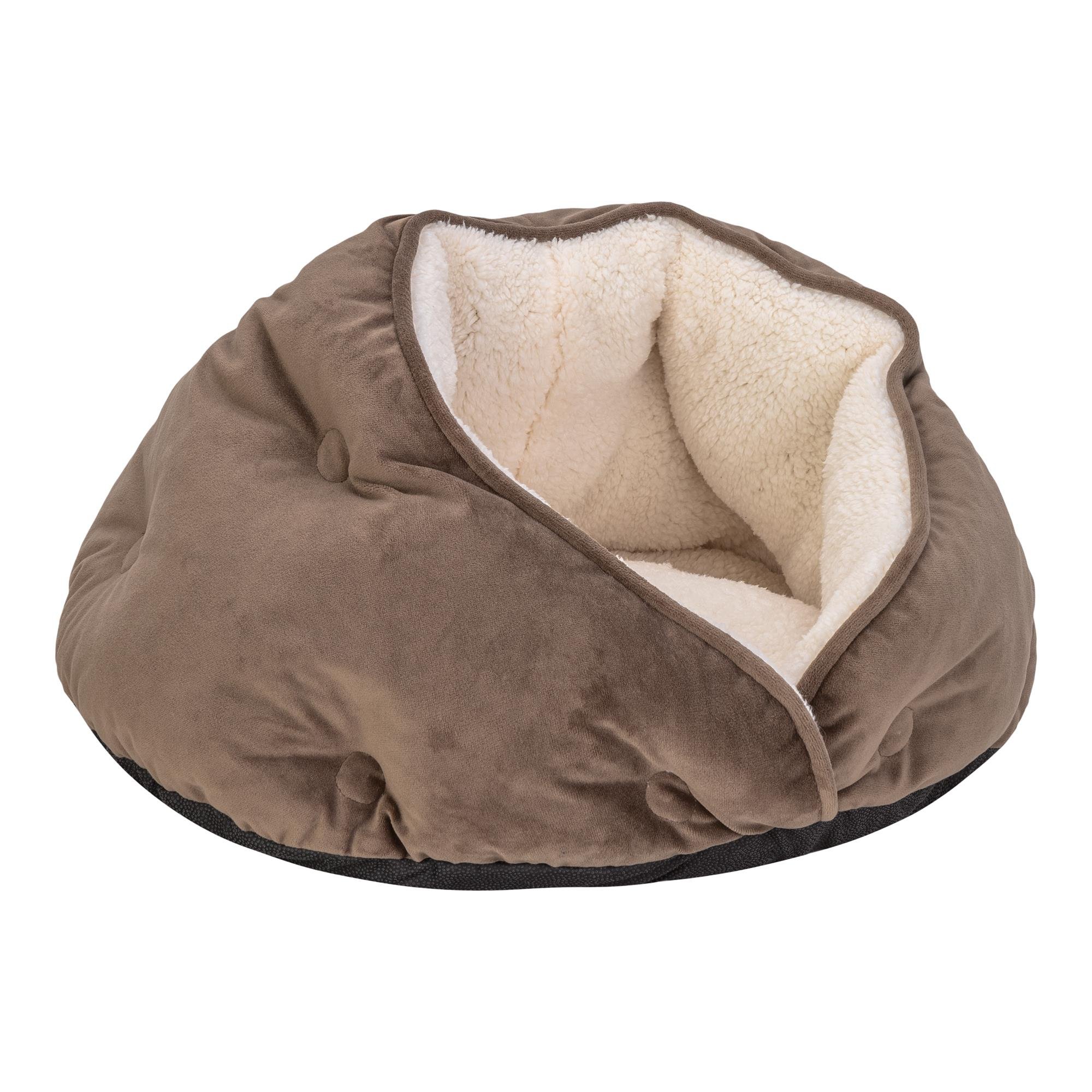Pet Comfort Paris  Kedi ve Köpek Yatağı Kahverengi 50cm