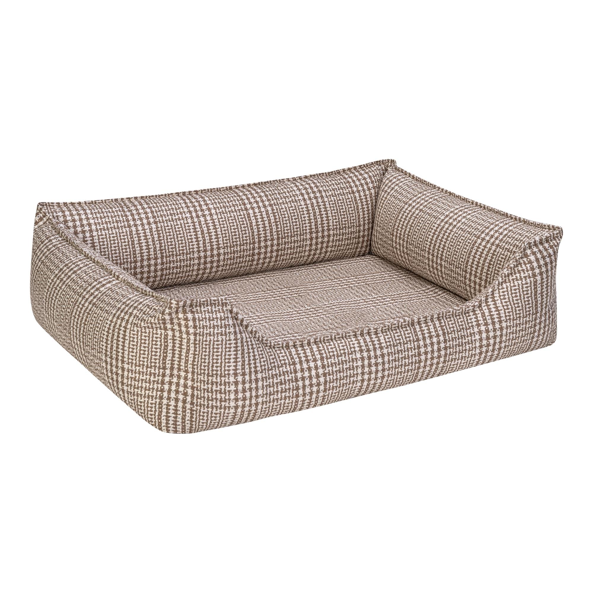 Pet Comfort Delta  Bej Kareli Kedi ve Köpek Yatağı S 75x60cm