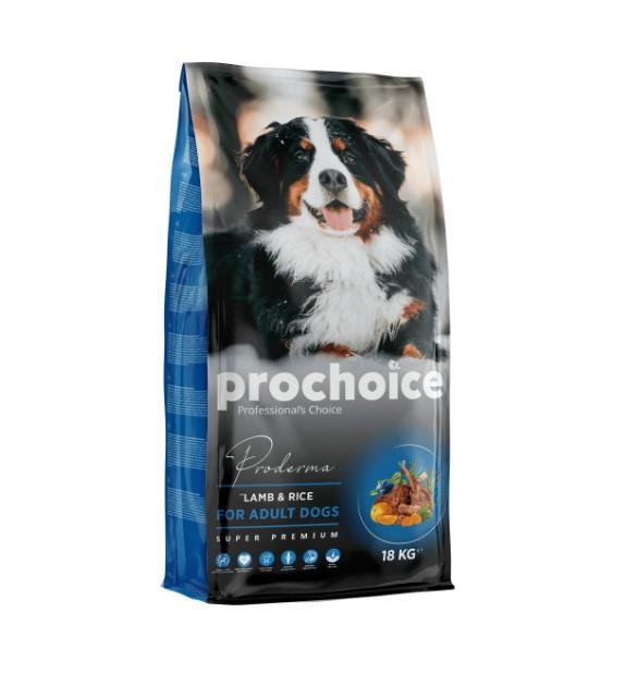 ProChoice Dog Proderma Lamb Rice Köpek Maması 18 Kg