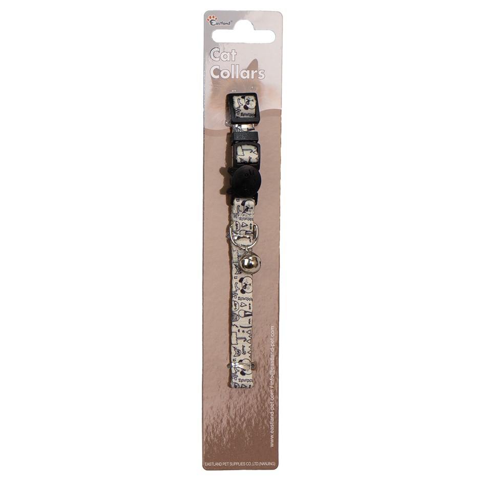 Eastland Klipsli Panda Baskılı Kedi Tasması 22-30c