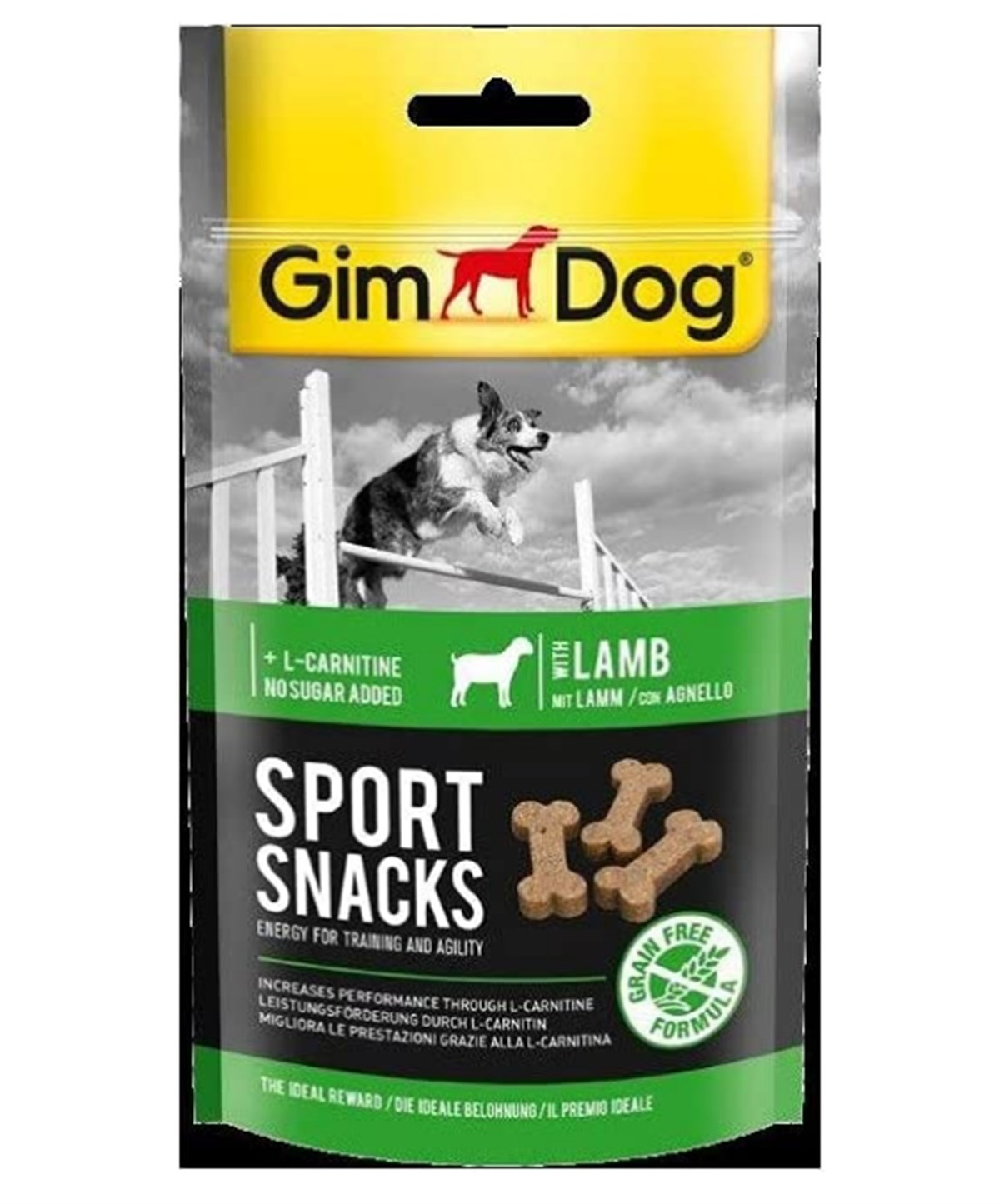 Gimdog Kuzu Ve L-Carnitin Köpek Ödül Tableti 60 Gr