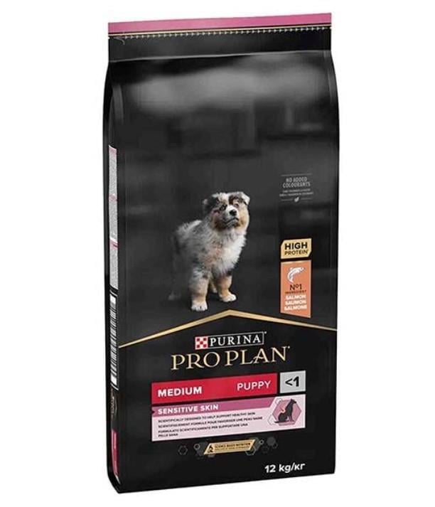 Pro Plan Puppy Medium Senstive Somonlu Yavru Köpek Maması 12 Kg