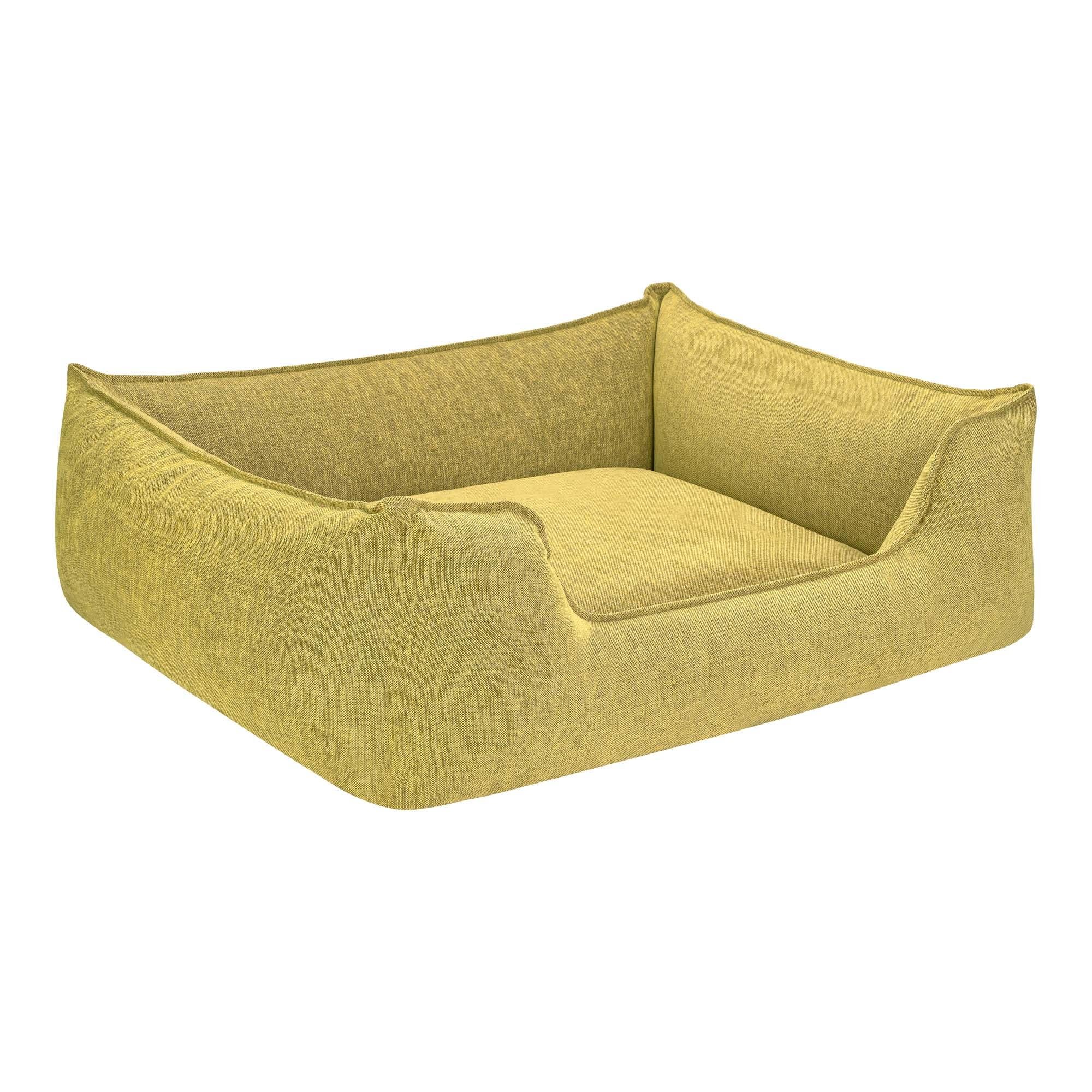 Pet Comfort Alpha  Sarı Köpek Yatağı L 105x85cm