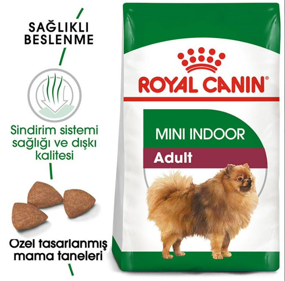 Royal Canin Mini İndoor Adult Köpek Maması 1,5 Kg