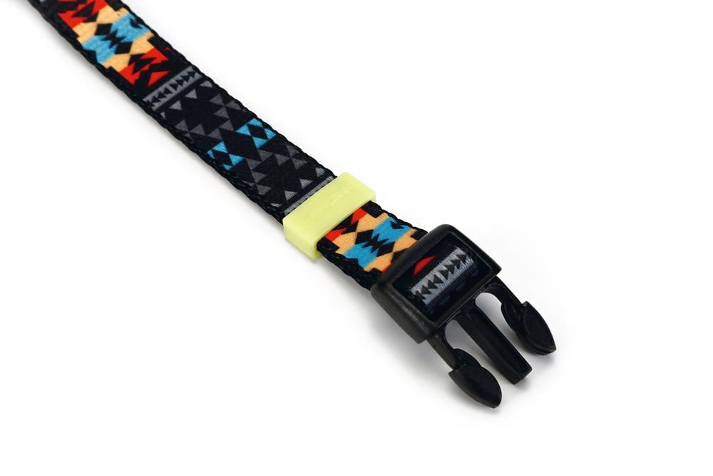 Beeztees Köpek Boyun Tasması, Renkli Desenli, 48-70cm, 25mm