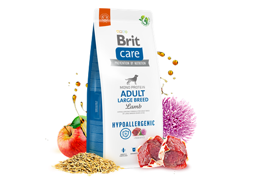 Brit Care Yetişkin Köpekler İçin, Tek Proteinli, Hipoalerjenik, Kuzu Etli Kuru Mama 12 kg