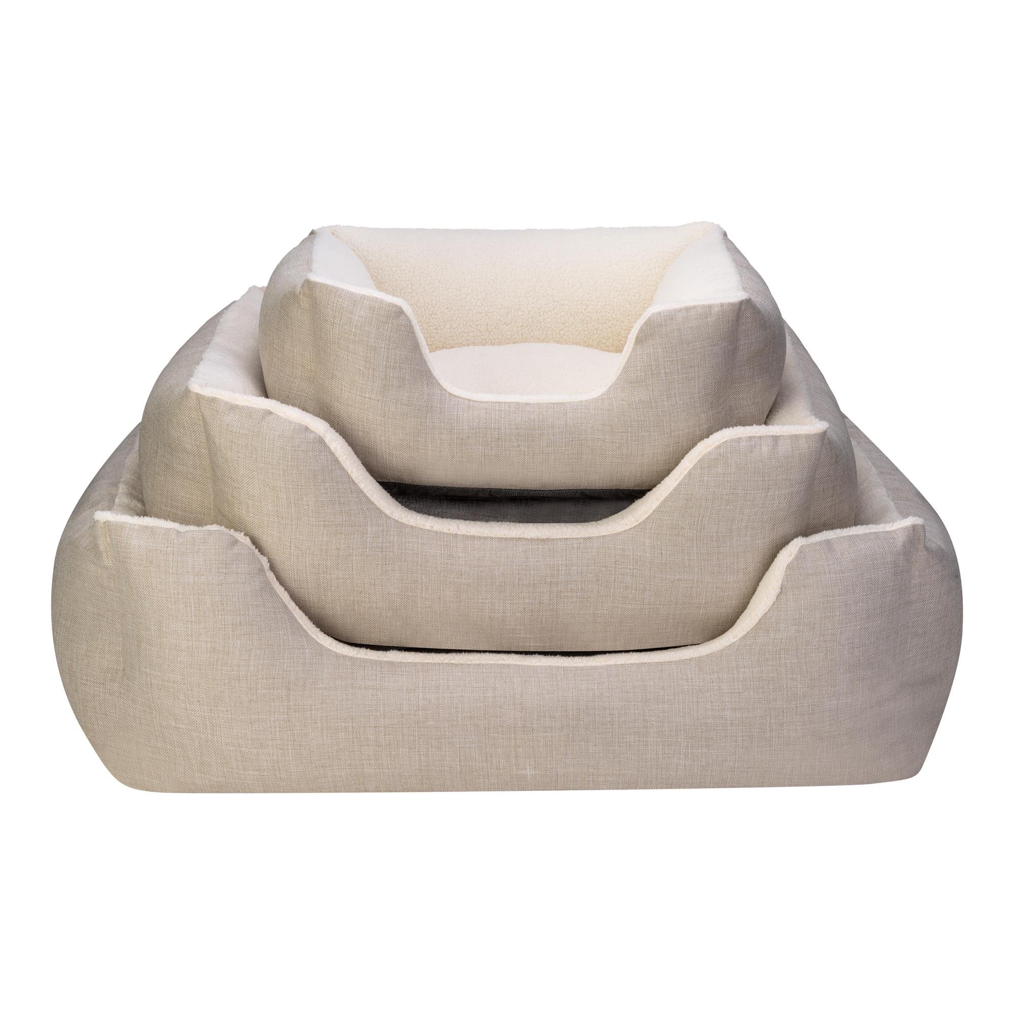 Pet Comfort Echo  Ekru-Ekru Kedi ve Köpek Yatağı S 60x50cm