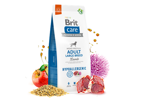 Brit Care Yetişkin Köpekler İçin, Tek Proteinli, Hipoalerjenik, Kuzu Etli Kuru Mama 12 kg