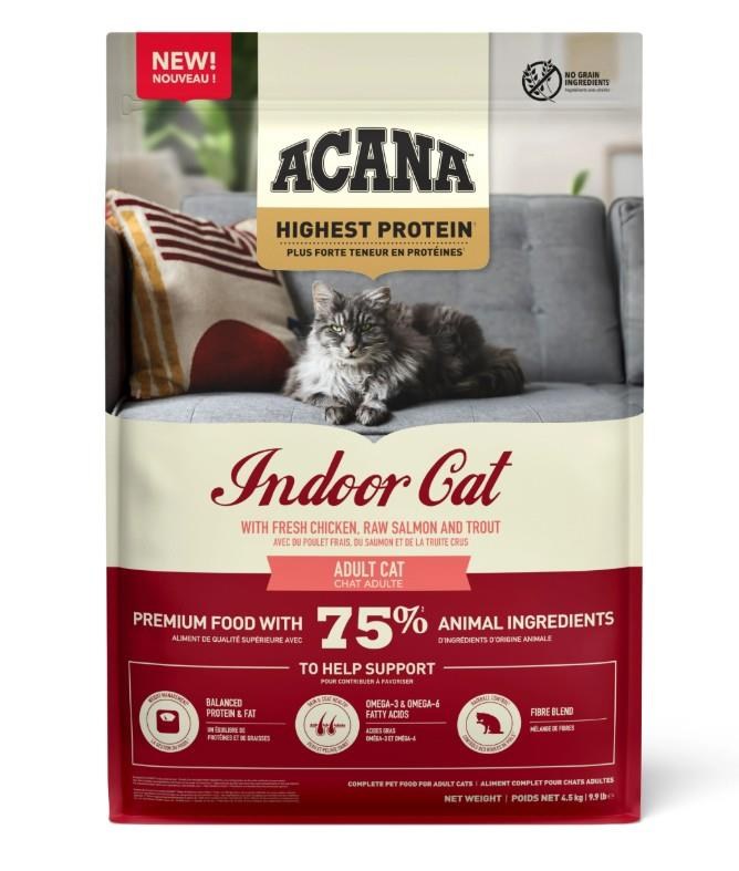 Acana Highest Protein  Indoor Yetişkin Kedi Maması 4,5 kg