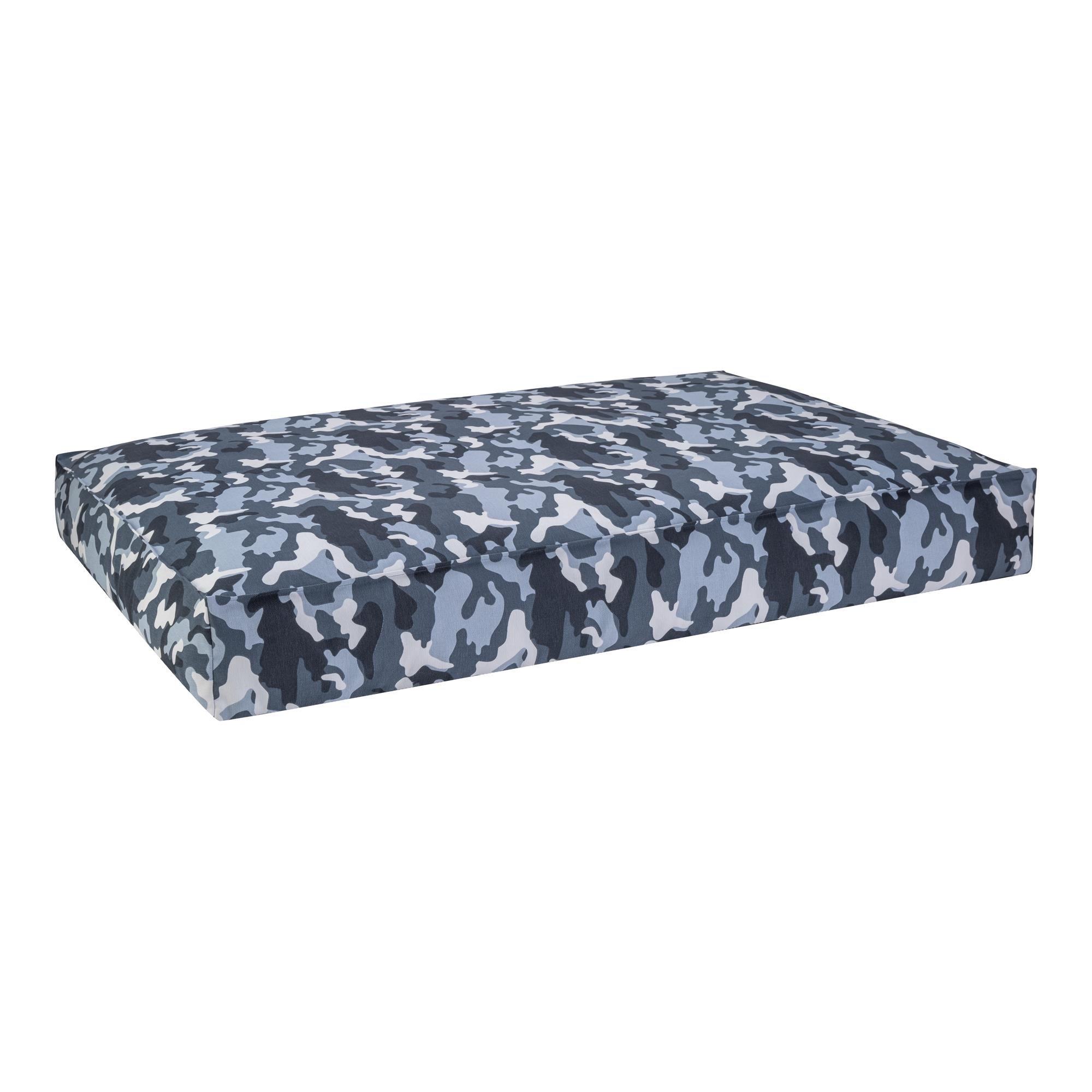 Pet Comfort Lima  Mavi Kamuflaj Köpek Yatağı L 110x75cm