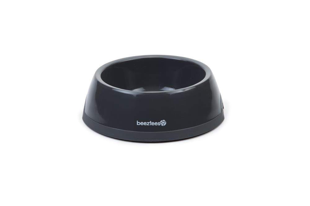 Beeztees Köpek Mama Su Kabı, Plastik, Antrasit, 600ml