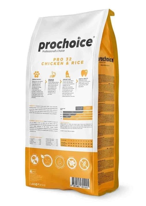 ProChoice Pro32 Chicken Rice Kısırlaştırılmış Kedi Maması 15 kg