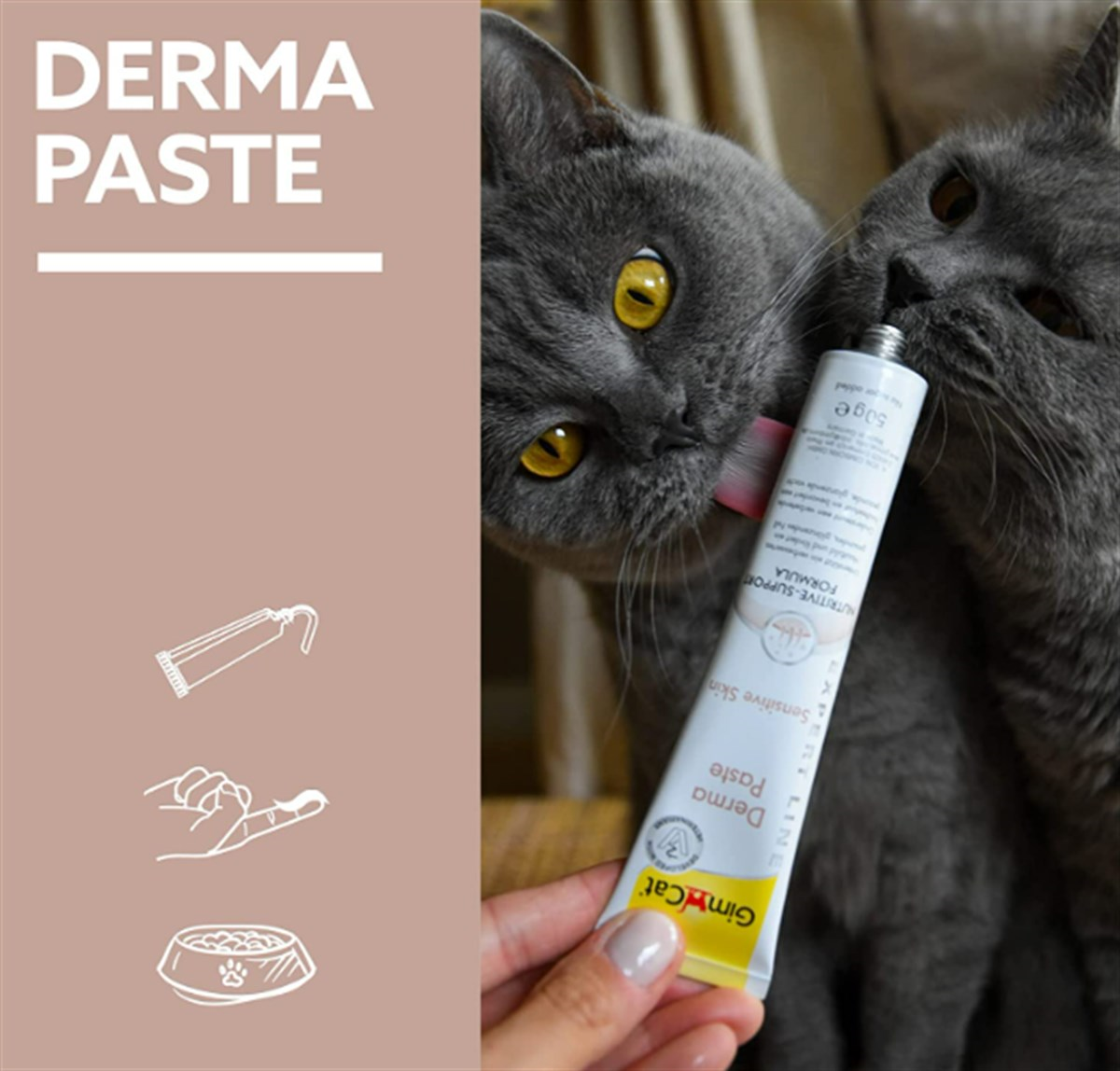 Gimcat Kedi Macunu Derma Paste 50 Gr