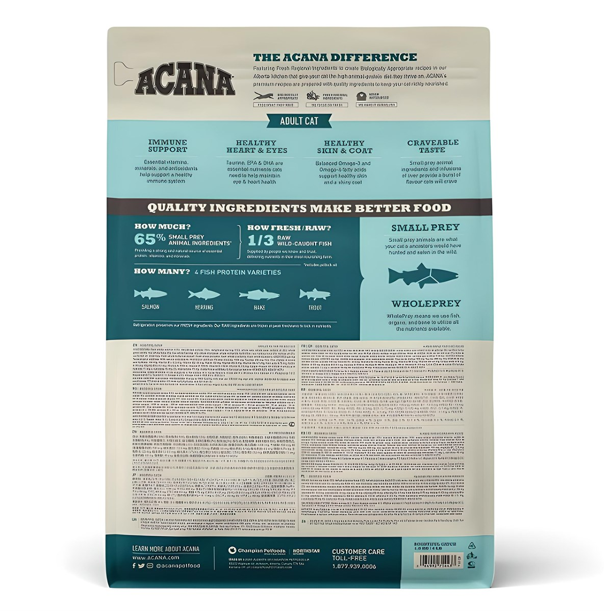 Acana Bountiful Catch Kedi Maması 1,8 Kg