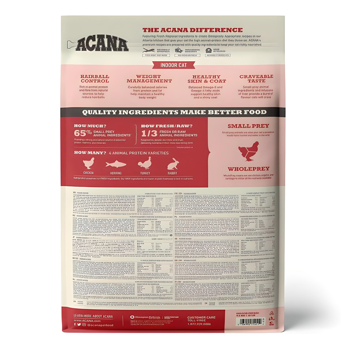 Acana Indoor Entree Sterilised Yetişkin Kedi Maması 4,5 Kg