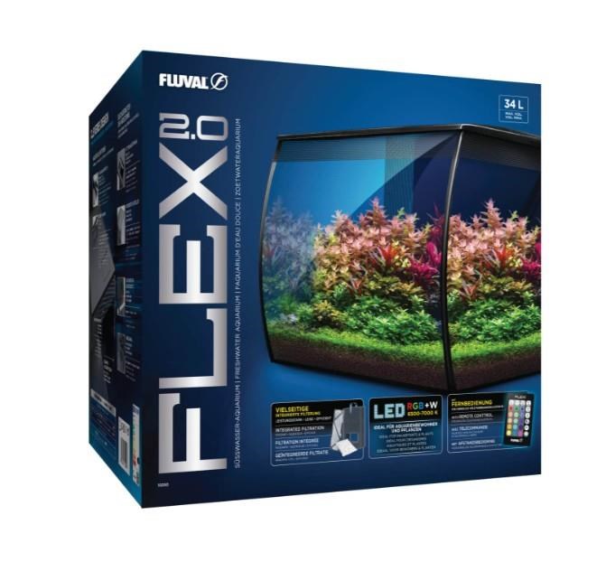 Fluval Flex 2.0 Siyah 34L