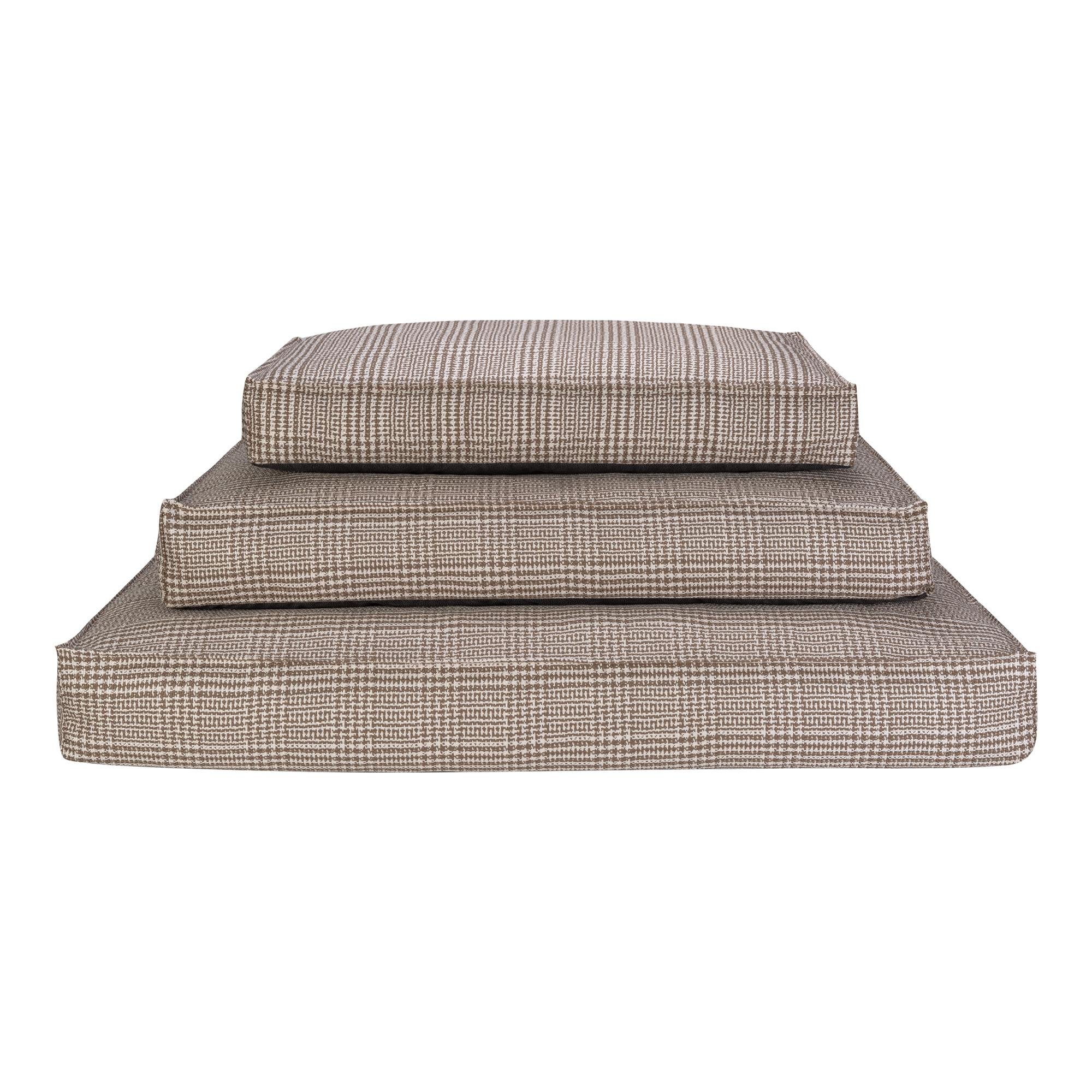 Pet Comfort Lima  Bej Kareli Köpek Yatağı M 90x60cm