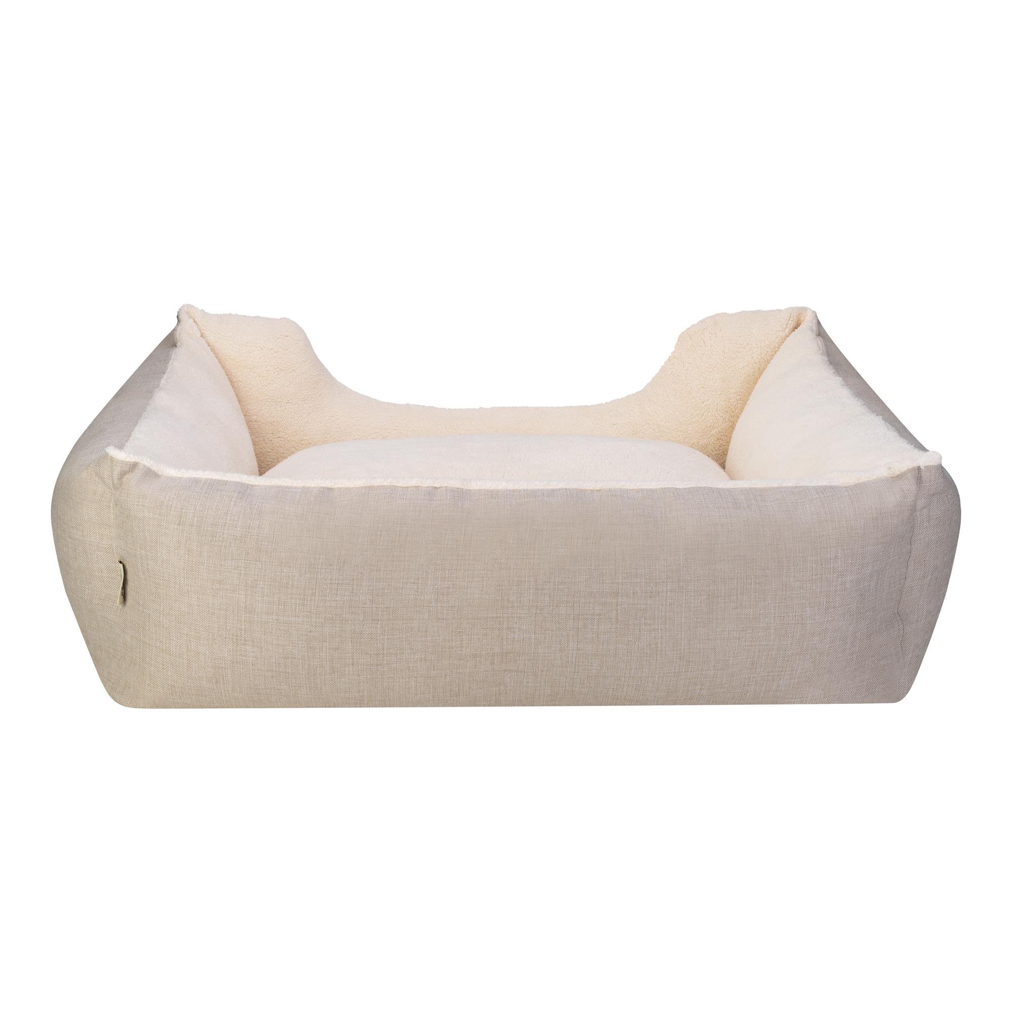 Pet Comfort Echo  Ekru-Ekru Köpek Yatağı L 105x85cm