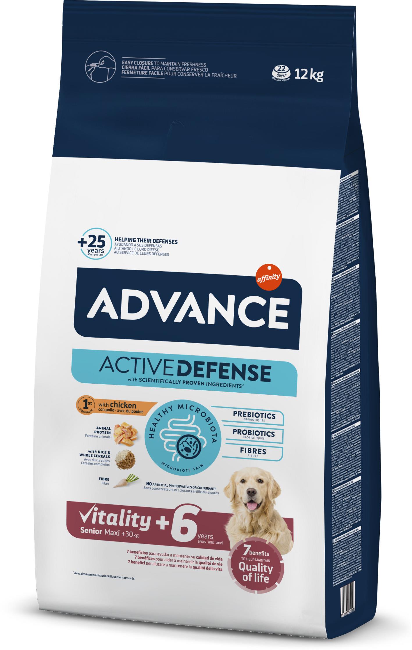 Advance Dog Maxı Senıor +6 Vıtalıty 12kg