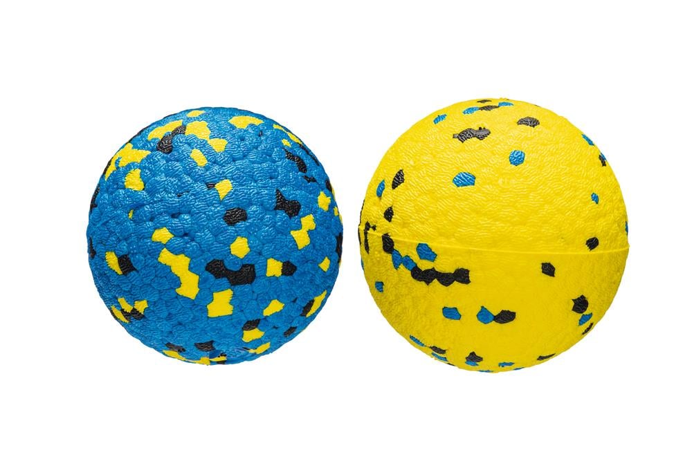 Beeztees Köpek Oyuncağı, Yüzen, Toplar, Sünger, Çeşitli Renklerde, 2 Adet, 7cm