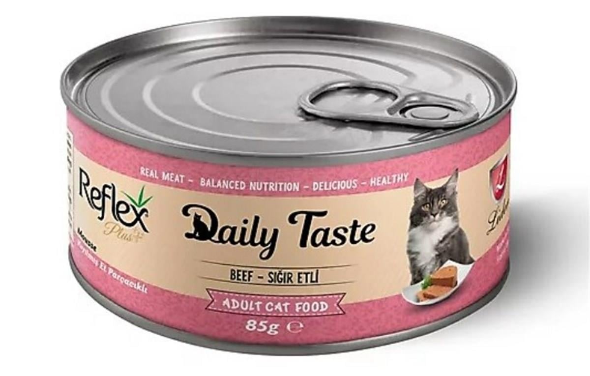 Reflex Daily Taste Mousse Sığır Etli Kedi Konservesi 85 Gr