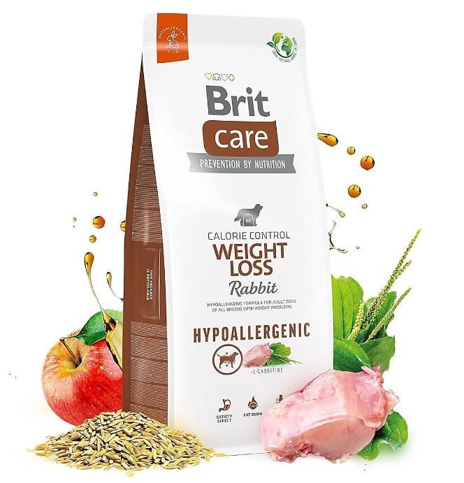Brit Care Hypoallergenic Weight Loss Tavşan Etli Yetişkin Köpek Maması 12 Kg