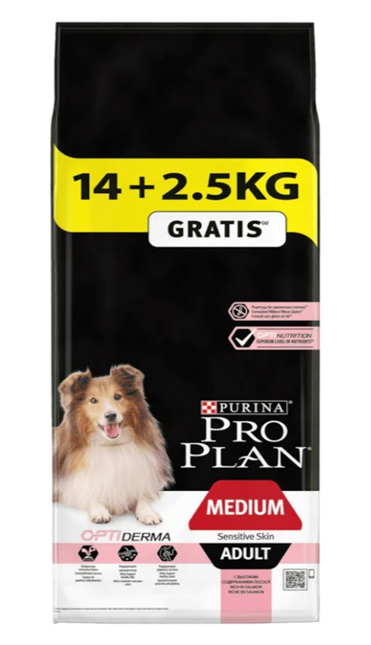 Pro Plan Medium Somonlu Yetişkin Kuru Köpek Maması 16,5 Kg