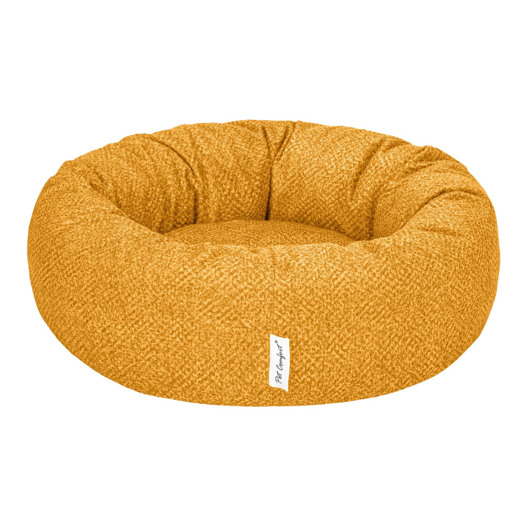Pet Comfort Hotel  Sarı Kedi ve Köpek Yatağı S 50cm
