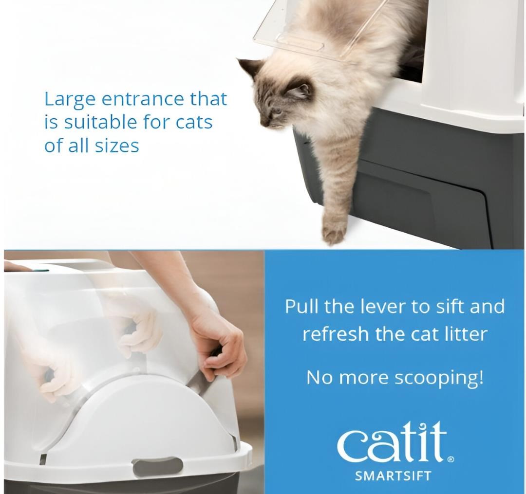 Catit Smart Sift Otomatik Kedi Tuvalet Kabı