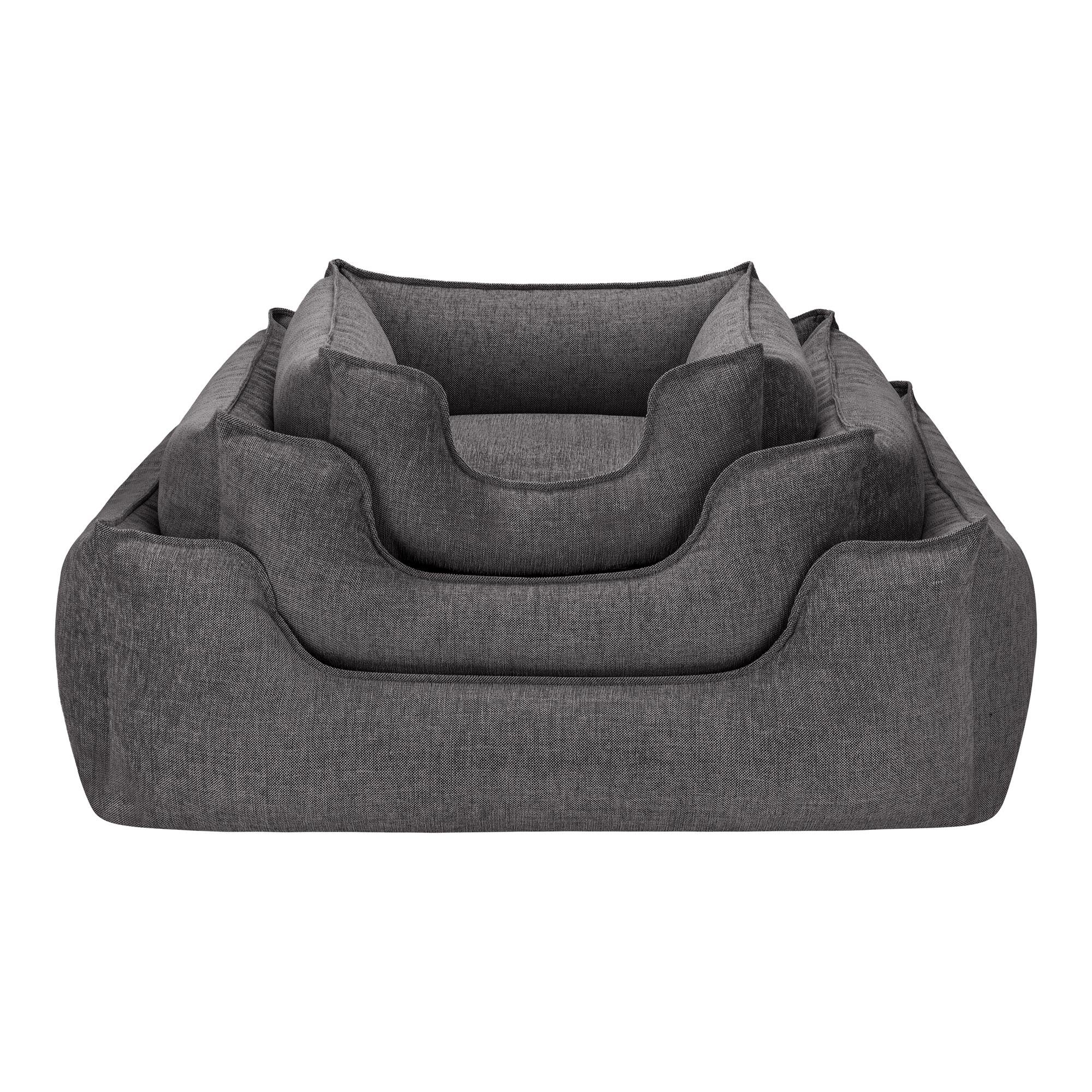 Pet Comfort Alpha  Antrasit Köpek Yatağı M 80x65cm