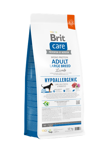 Brit Care Yetişkin Köpekler İçin, Tek Proteinli, Hipoalerjenik, Kuzu Etli Kuru Mama 12 kg