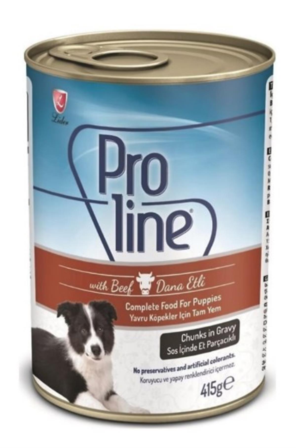 Proline Soslu Dana Etli Yavru Köpek Konservesi 405 Gr