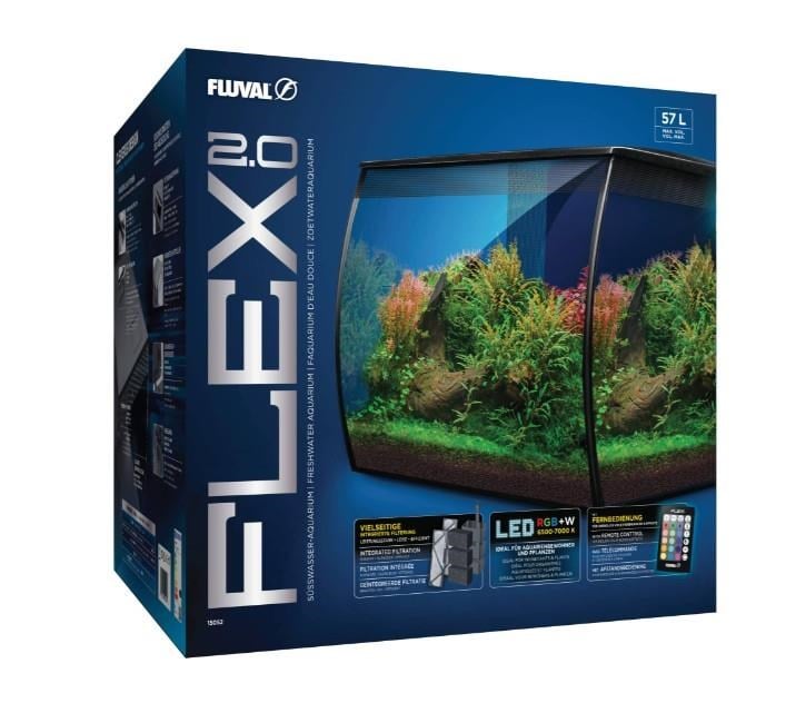 Fluval Flex 2.0 Siyah 57L