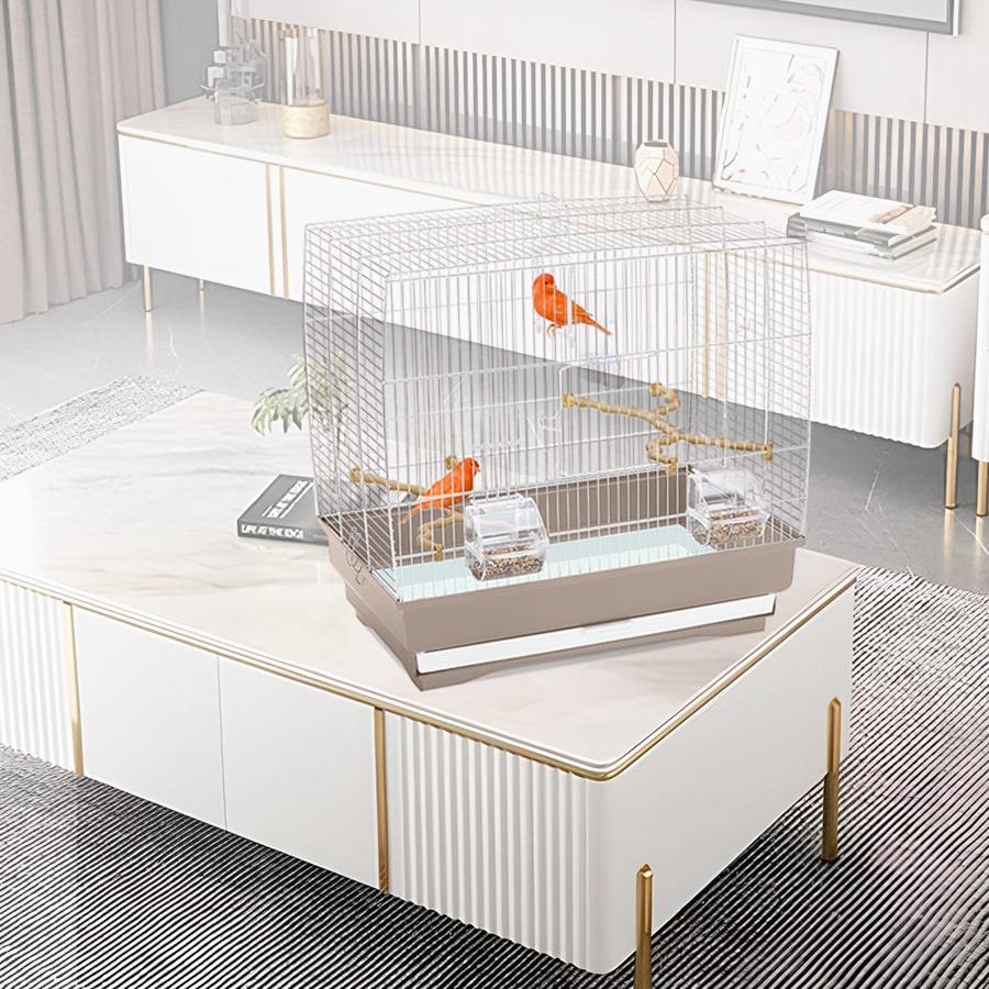 Imac Irene 3 Kuş Kafesi Bej 51x30x48cm